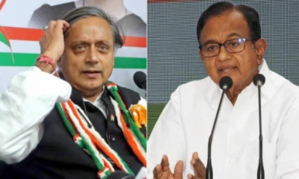 सुनक को पदोन्नत करने वाले ट्वीट पर थरूर, चिदंबरम को पार्टी की फटकार